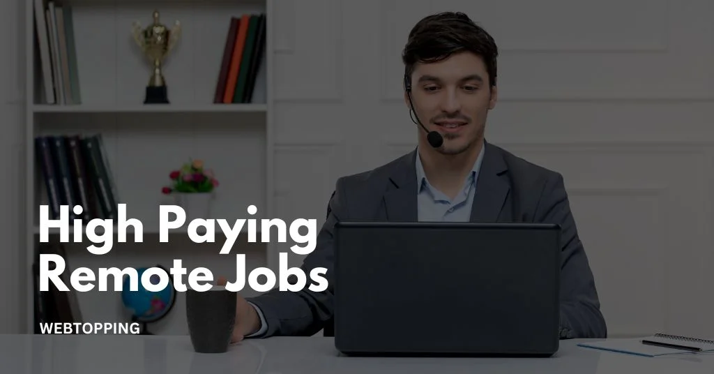 remote jobs that pay well