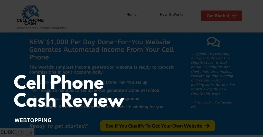 cell phone cash website