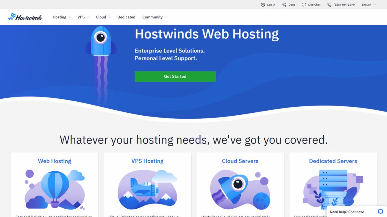 Hostwinds hosting