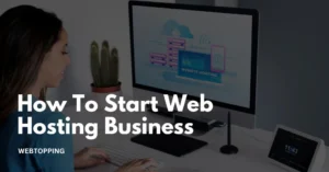 how to start a web hosting business
