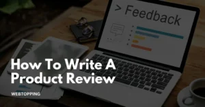 how to write product review