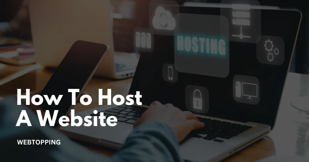 how to host a website