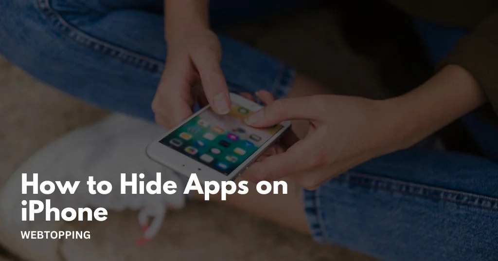 how to hide apps on iphone