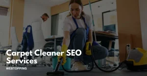 carpet cleaner seo services